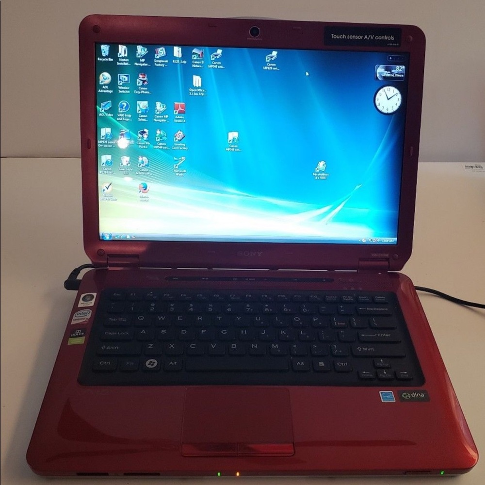 Sony Red Vaio.used condition.